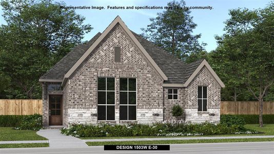 New construction Single-Family house Design 1503W, 3112 Elmwood Street, Rockwall, TX 75087 - photo