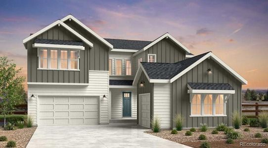 New construction Single-Family house 3919 Descent Street, Castle Rock, CO 80108 Steamboat- photo 0 0