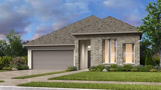 New construction Single-Family house 8722 Limmen Terrace Trail, Cypress, TX 77433 Chambray- photo 0 0