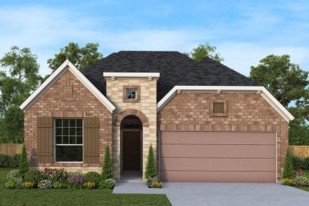 New construction Single-Family house 411 Embden Rim Drive, Willis, TX 77318 The Penmark- photo 0 0