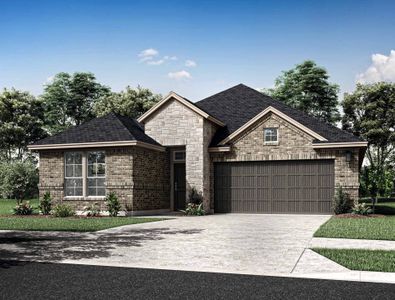 New construction Single-Family house 7402 Bristlegrass Colony Court, Cypress, TX 77433 Somerville- photo 0