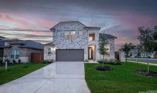 New construction Single-Family house 12530 Caliban Rd, San Antonio, TX 78254 Lincoln- photo 13 13