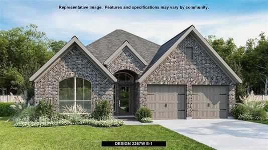 New construction Single-Family house 816 Stoney Bridge Way, Lavon, TX 75166 Design 2267W- photo 0