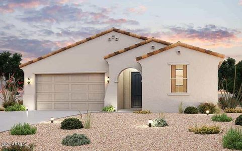 New construction Single-Family house 35555 W La Paz Street, Maricopa, AZ 85138 Plan 6- photo 0