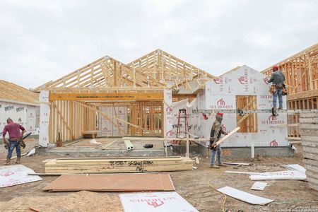 New construction Single-Family house 8434 Smithers Avenue, San Antonio, TX 78252 Freestone - 35' Smart Series- photo 0 0
