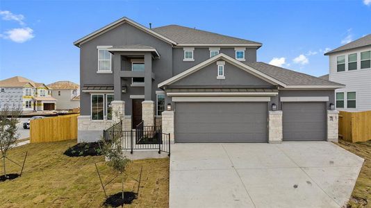 New construction Single-Family house 19104 Moreland Road, Pflugerville, TX 78660 Lennox- photo 0