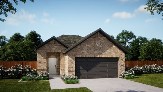 Elevation B | Tatum at Village at Manor Commons in Manor, TX by Landsea Homes