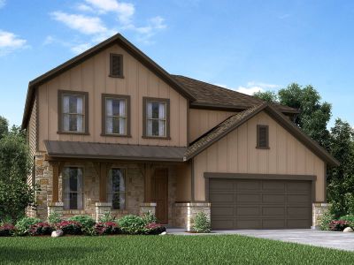 New construction Single-Family house 907 Black Horse Way, San Antonio, TX 78260 The Evergreen (4011)- photo 0