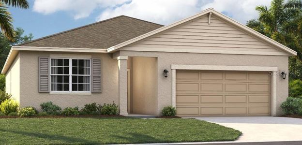 New construction Single-Family house 405 Eventide Avenue, Mascotte, FL 34753 - photo 0