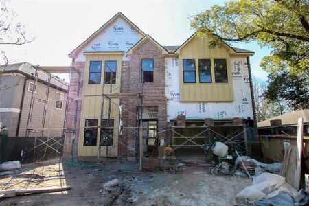 New construction Single-Family house 1703 Viking Drive, Houston, TX 77018 - photo 0 0