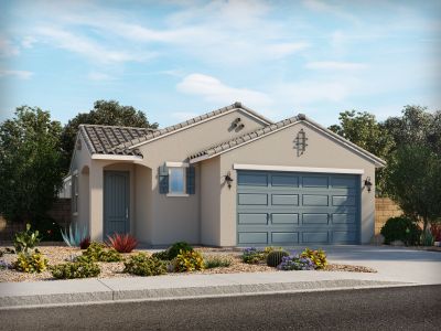 New construction Single-Family house 2674 E San Miguel Drive, Casa Grande, AZ 85194 Olive- photo 0