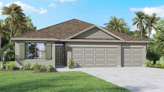 New construction Single-Family house 1416 Brown Mallet Place, Ruskin, FL 33570 Madison- photo 0