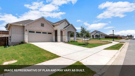 New construction Single-Family house 144 Mystic Canyon Ln, Georgetown, TX 78628 The Reagan II- photo 1 1