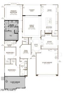 New construction Single-Family house 4817 W Stargazer Place, Laveen, AZ 85339 - photo 1 1