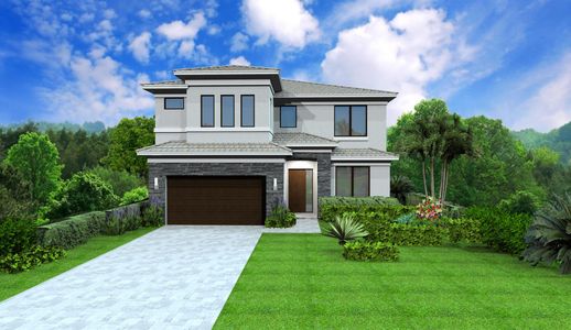 New construction Single-Family house 17264 Pagoda Palms Drive, Boca Raton, FL 33496 Mariana- photo 0