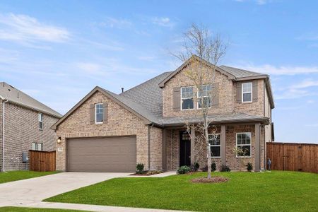 New construction Single-Family house 1703 Game Creek Court, Forney, TX 75126 Grayson Homeplan- photo