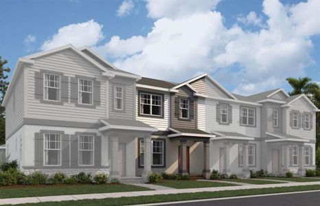 New construction Townhouse house 9249 Gran Teatro Drive, Winter Garden, FL 34787 Rutland - Townhome Series- photo 1 1