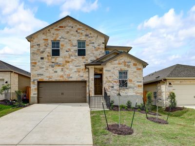 New construction Single-Family house 12508 Dairywork Road, Buda, TX 78610 The Winedale (880)- photo 0