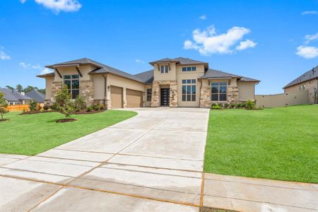 New construction Single-Family house 311 Masked Duck Court, Magnolia, TX 77354 Cheyenne- photo 0