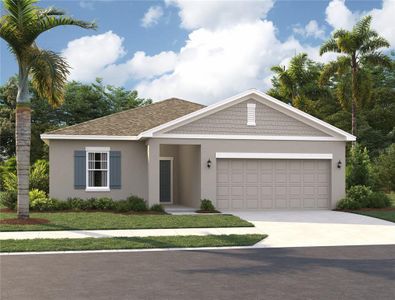 New construction Single-Family house 5692 Brosnan Road, Saint Cloud, FL 34771 Badland Homeplan- photo 0