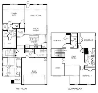 New construction Single-Family house 14115 Greystone Terrace Street, Magnolia, TX 77354 The Texoma (3L08)- photo 12 12