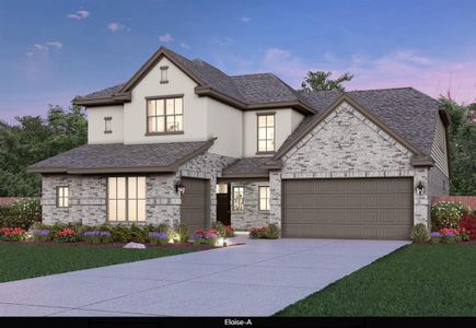 New construction Single-Family house 8630 Blue Coral Drive, Cypress, TX 77433 Plan Unknown- photo 0