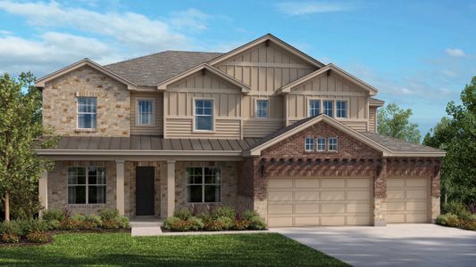 New construction Single-Family house 105 Chantilly Way, Liberty Hill, TX 78642 Llano- photo 0 0