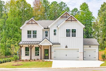 New construction Single-Family house 3951 Adler Circle, Buford, GA 30519 Canton II - photo 0