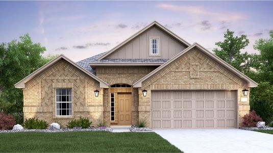 New construction Single-Family house 32126 Lemon Mint, Bulverde, TX 78163 - photo 1 1