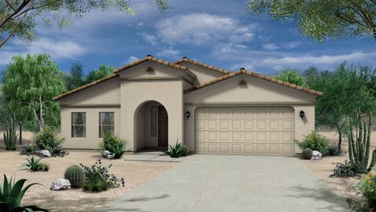 New construction Single-Family house 2517 N Pony Ln, Casa Grande, AZ 85122 Harmony- photo 0 0