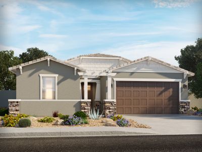 New construction Single-Family house Lark, N Hartman Road, Maricopa, AZ 85138 - photo