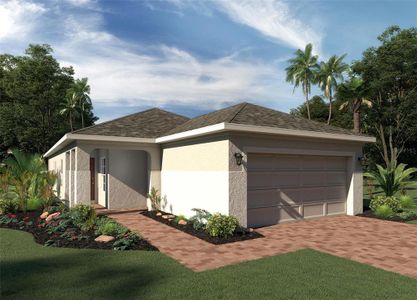 New construction Single-Family house 1621 Swan Swim Drive, Davenport, FL 33837 Delray- photo 0