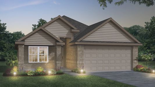 New construction Single-Family house 2424 Dahlia Drive, Fort Worth, TX 76123 The Palermo- photo 0