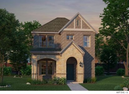 New construction Single-Family house 13828 Wembley Bend Way, Fort Worth, TX 76008 The Kingspark- photo 0