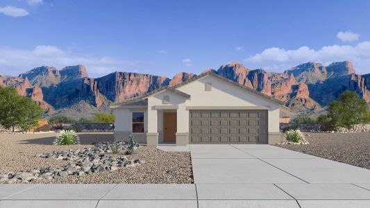 New construction Single-Family house 12024 E Marigold Lane, Florence, AZ 85132 - photo 0