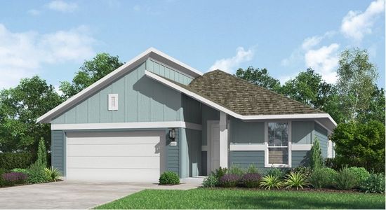 New construction Single-Family house 9512 Petrichor Boulevard, Manor, TX 78653 - photo 0 0