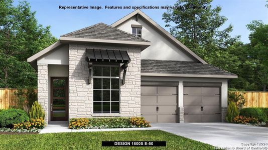 New construction Single-Family house 1852 Gyst Road, Seguin, TX 78155 Design 1800S- photo 0
