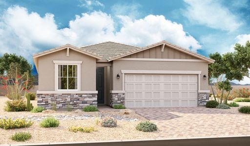 New construction Single-Family house 40145 W Elm Dr, Maricopa, AZ 85138 Peridot- photo 0