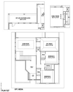 New construction Single-Family house 1284 Valerian Avenue, Haslet, TX 76052 Plan 1527- photo 3 3