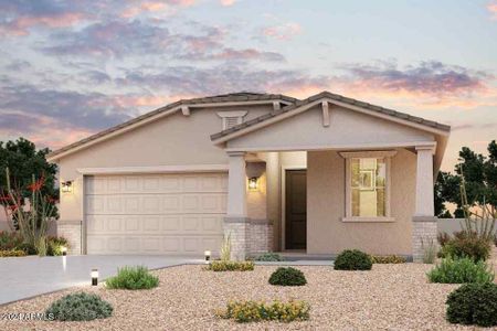 New construction Single-Family house 35200 W Mallorca Avenue, Maricopa, AZ 85138 Plan 1- photo 0