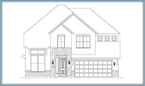 New construction Single-Family house 3152 Stingray Cove Drive, Katy, TX 77493 The Arlo II- photo 0
