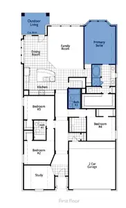 New construction Single-Family house 1603 Lazio Road, Fate, TX 75087 Davenport Plan- photo 1 1