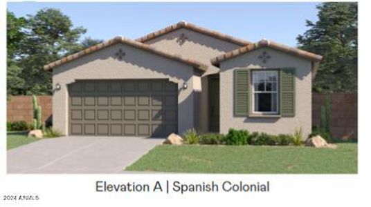 New construction Single-Family house 36375 W Leonessa Avenue, Maricopa, AZ 85138 Latitude Plan 3580- photo 0