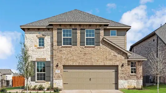 New construction Single-Family house 2509 Flaxfield Lane, Forney, TX 75126 Livingston T- photo 2 2