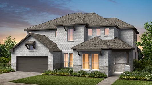 New construction Single-Family house 502 Great Lawn Bend, Liberty Hill, TX 78642 Tremolite- photo 0