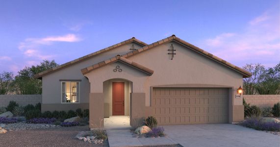 New construction Single-Family house Copper Falls Boulevard, Buckeye, AZ 85326 - photo 1 1