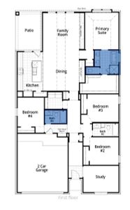 New construction Single-Family house 620 Mule Deer Grove, Cibolo, TX 78108 Matisse Plan- photo