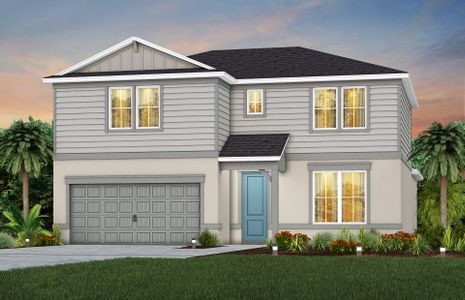 New construction Single-Family house 2028 Mossy Vine Avenue, Saint Cloud, FL 34771 - photo 1 1