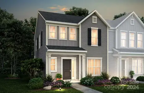New construction Townhouse house 10222 Guardian Drive, Unit 198, Charlotte, NC 28273 Graylyn- photo 0 0