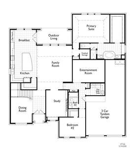New construction Single-Family house 277 Plan, 359 Cistern Way, Austin, TX 78737 - photo